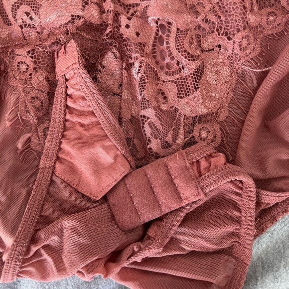 Dusty Rose Body Suit - Picture 3 of 3